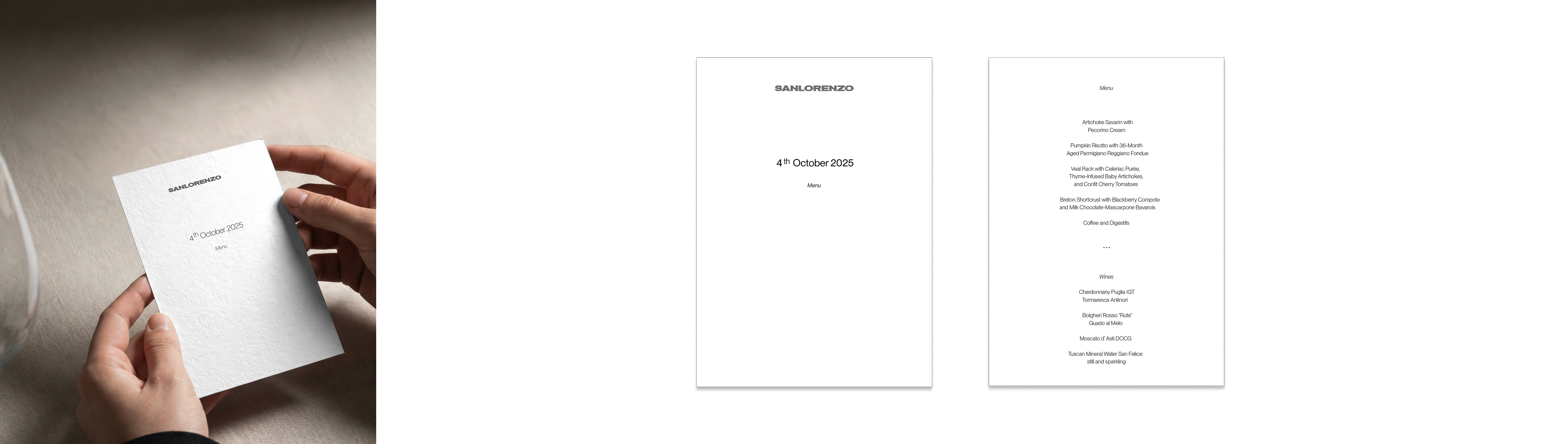 menu asset
